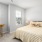 bedroom with bed and windows